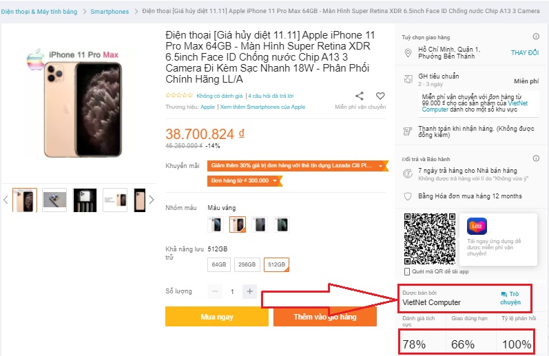 Hướng dẫn bảo hành trên lazada
