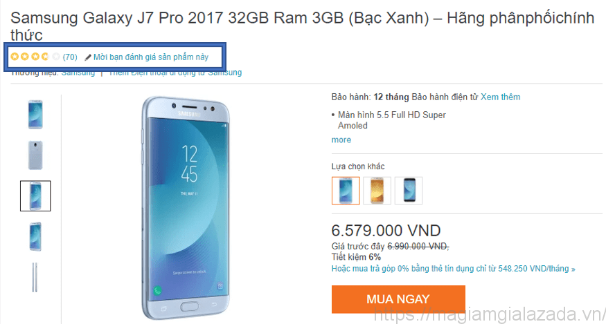 Kinh nghiệm mua hàng trên Lazada