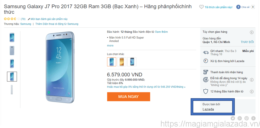 Kinh nghiệm mua hàng trên Lazada