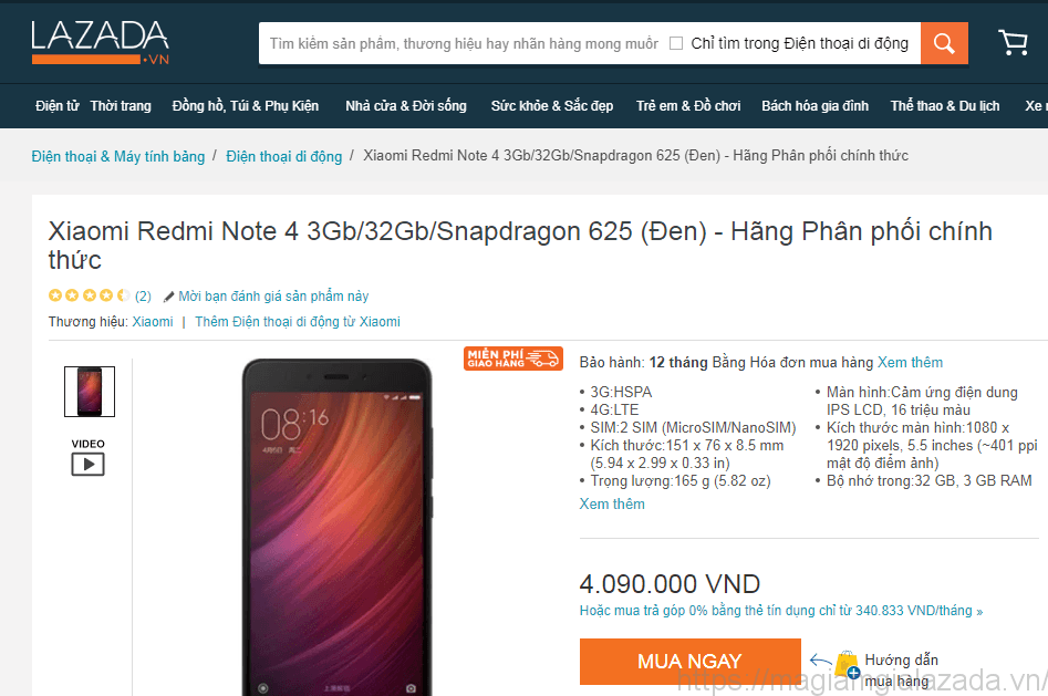 điện thoại xiaomi trên Lazada Có nên mua điện thoại xiaomi trên Lazada không