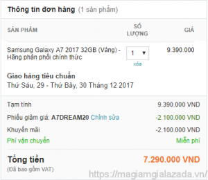 Mã giảm giá Lazada còn hiệu lực Mã giảm giá Lazada còn hiệu lực