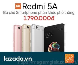Điện thoại Xiaomi Redmi 5A Lazada chính hãng