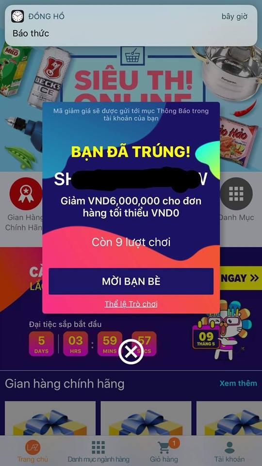 Sinh nhật Lazada 2018
