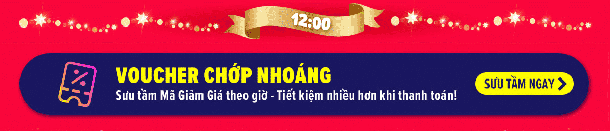Voucher chớp nhoáng trong đại tiệc khuyến mãi Lazada 12/12 Voucher chớp nhoáng trong đại tiệc khuyến mãi Lazada 12/12