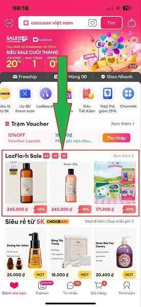 LazFlash sale