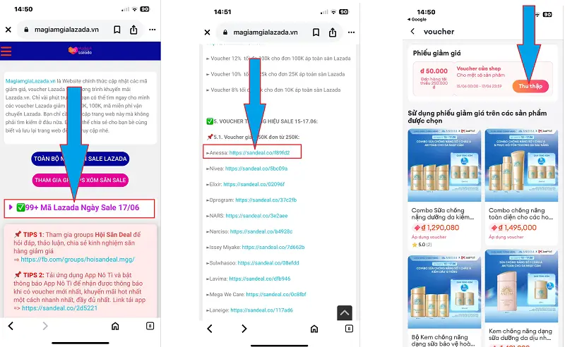 Mã giảm giá Lazada 1