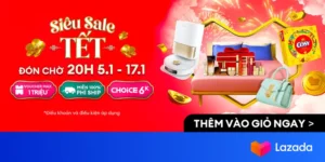 lazada siêu sale tết 2025