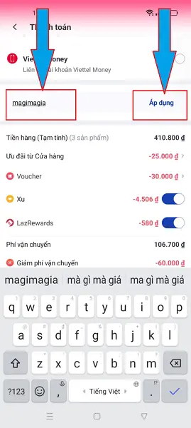 Mua hàng trên lazada 5