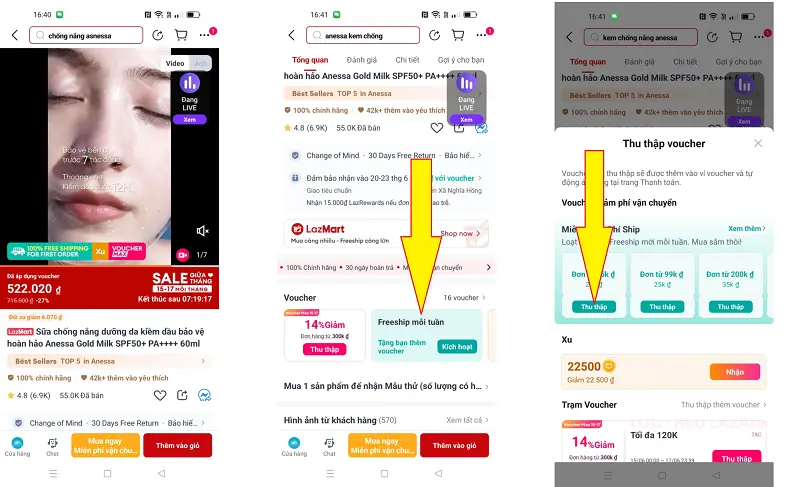 Mã frreship lazada 4