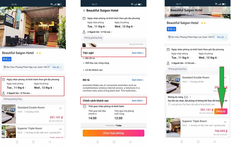 Đặt phòng khách sạn trên lazada 4