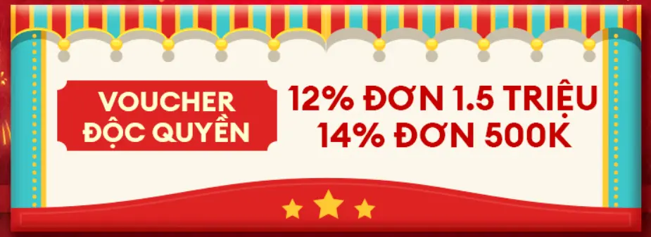 voucher độc quyền