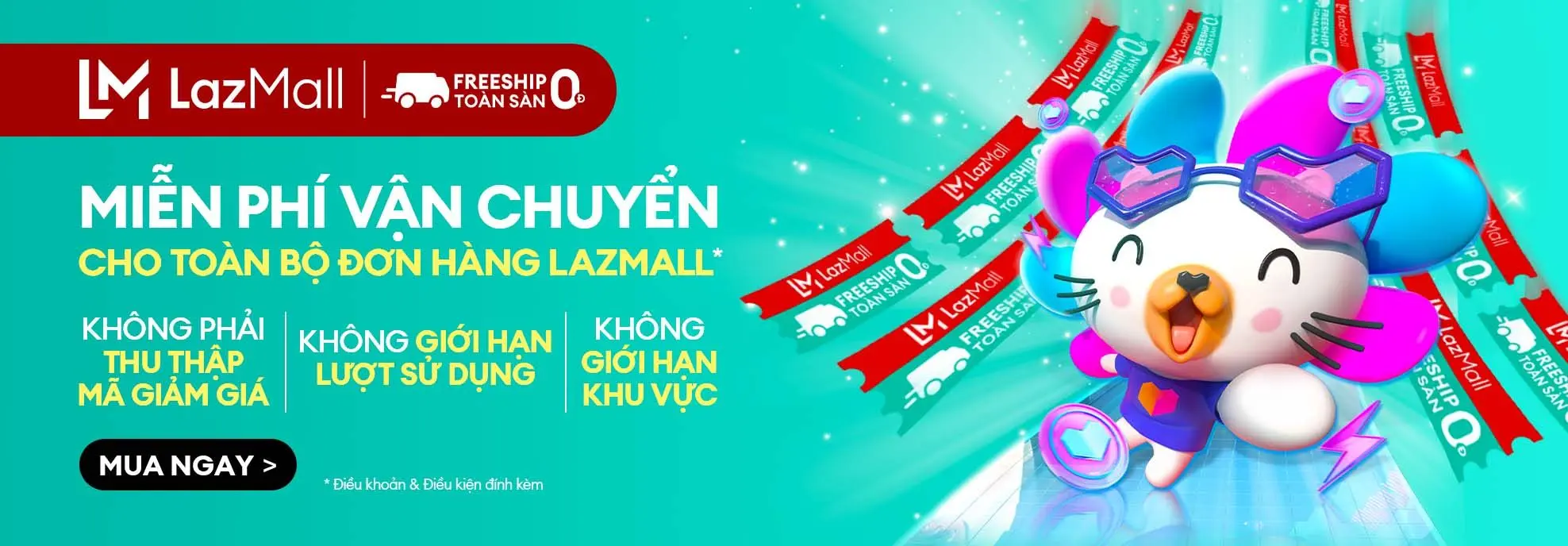 miễn phí vận chuyển lazada 772025