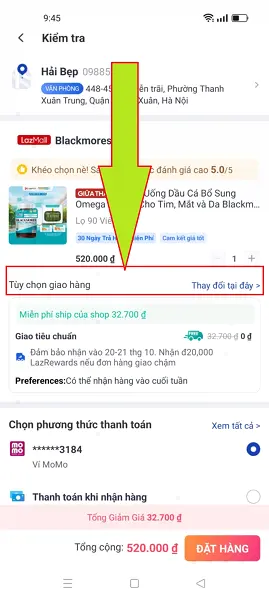 Giao hàng Lazada