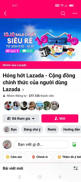 Kênh thông tin chính thức lazada 3