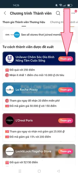 Liên kết thành viên với lazada 1