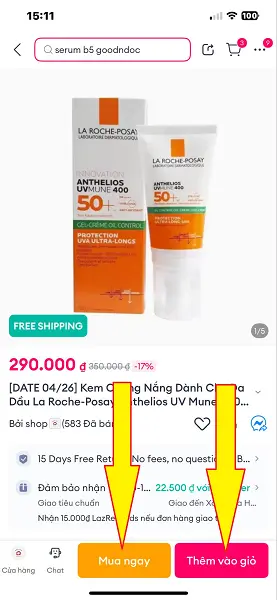 Mua hàng trên Lazada 3