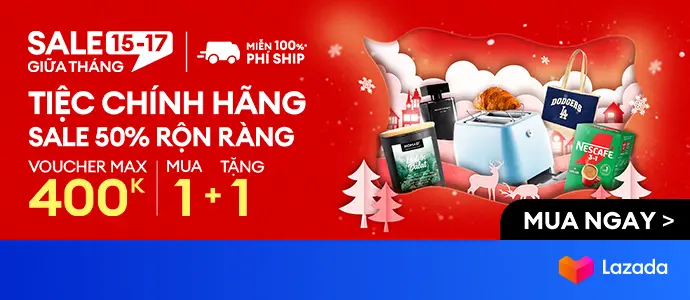 lazada sale giữa tháng 15.11