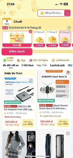 Lazada sale 12.12 2