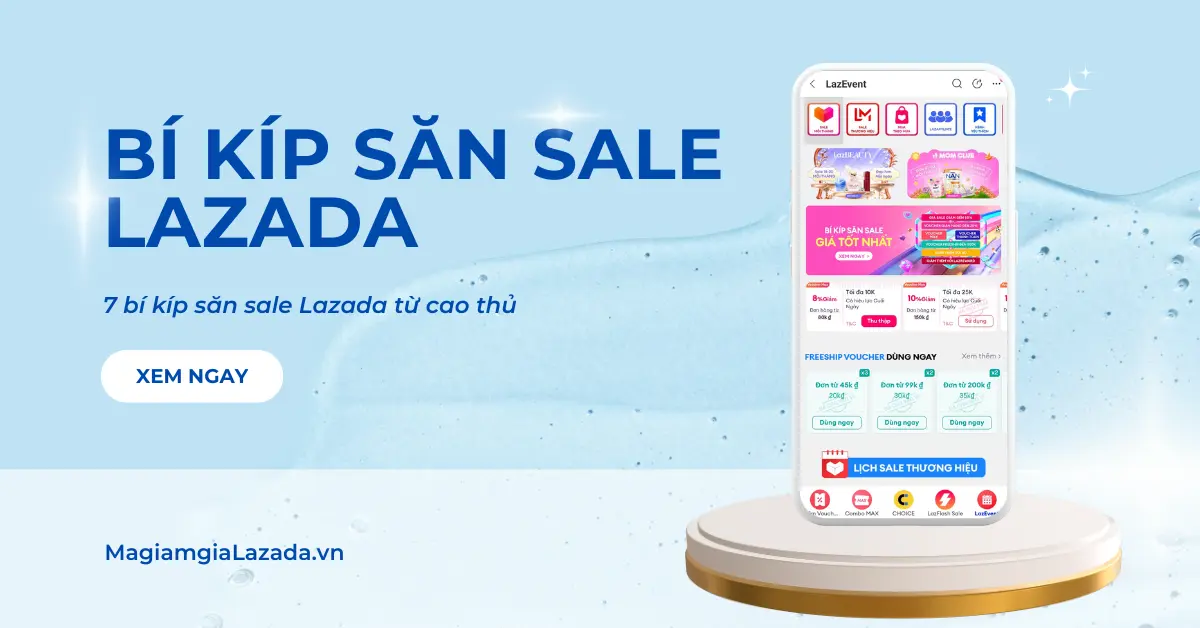 bí kíp săn sale lazada