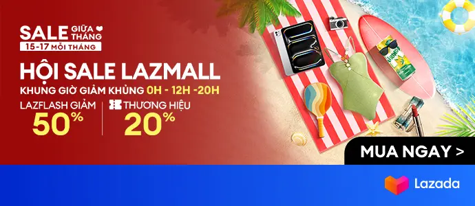 lazada sale giữa tháng