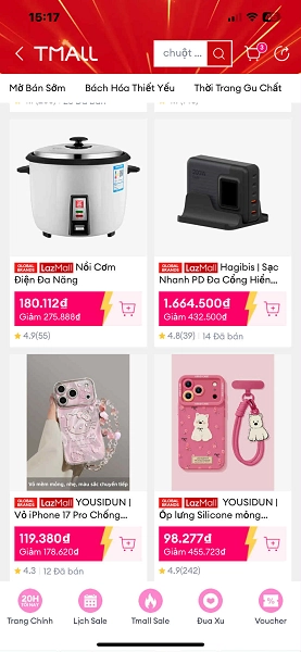 Lazada TMALL 4