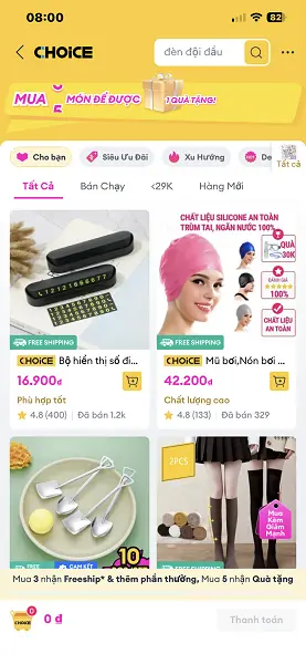 Cập nhật lịch sale lazada