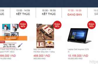 Săn hàng giảm giá Shock với chương trình Flash Sale của Lazada