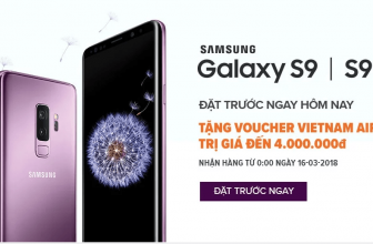 LAZADA: Đặt mua Samsung Galaxy S9 và S9+ nhận ngay Voucher Việt Nam Airline 4 Triệu Đồng
